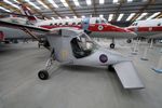 G-BKPG - G-BKPG 1983 Luscombe P3 Rattler Strike Newark Air Museum - by PhilR
