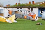 G-BPTS @ EGLM - G-BPTS 'E3B.153' 1954 CASA 1-131E Series 2000 Jungmann White Waltham - by PhilR