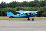 G-BXRZ @ EGLK - G-BXRZ 2000 White Coyoye ll Blackbushe - by PhilR