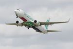 F-GZHT @ LFPO - Boeing 737-85R, Take off rwy 25L, Brest-Bretagne airport (LFRB-BES) - by Yves-Q
