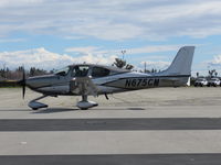N675CM @ 1938 - Going to the taxiway - by 30295