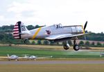G-CIXJ - G-CIXJ '38-210'  (NX80FR) 1939 Curtiss P-36C Hawk USAAC Duxford - by PhilR