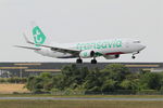 F-HUYJ @ LFPO - Boeing 737-86N, Landing rwy 06, Paris-Orly Airport (LFPO-ORY) - by Yves-Q
