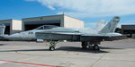 163465 @ KBTV - Back up Hornet Demo - by Topgunphotography