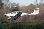 G-DZKY @ EGLK - G-DZKY 2008 Diamond DA 40 D Diamond Star Blackbushe - by PhilR