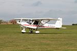 G-KDEN @ EGBK - G-KDEN 2019 The Light Aircraft Co Ikarus C42 FB80 LAA Rally Sywell - by PhilR