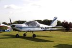 G-LBAC @ EGBK - G-LBAC 2011 Cosmik Aviation Ltd EV-97 Team Eurostar LAA Rally Sywell - by PhilR
