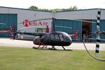 G-LTWA @ EGTB - G-LTWA 2000 Robinson R44 Clipper Air Expo Booker - by PhilR