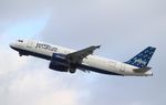 N618JB @ KLAX - Airbus A320-232
