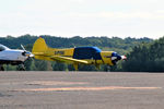 G-PYAK @ EGTF - G-PYAK 1999 Yak-18T Fairoaks - by PhilR