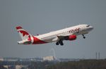 C-GBHR @ KMCO - Rouge A319 zx - by Florida Metal