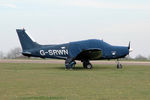 G-SRWN - G-SRWN 1981 Piper Pa-28 Cherokee Warrior ll  Hinton-in-the-Hedges - by PhilR