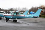 G-WACU @ EGTB - G-WACU 1982 Reims Cessna FA152 Booker - by PhilR