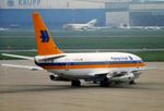 D-AHLE @ EDDF - At Frankfurt, 1980's.