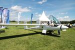D-KVOY @ EGTB - D-KVOY 2016 Stemme S-12 Twin Voyager Air Expo Booker - by PhilR