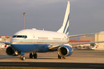 N889LS @ LOWW - Las Vegas Sands Corporation Boeing 737-73T(BBJ) - by Thomas Ramgraber
