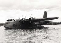G-AGHW - G-AGHW at Moorings on the Medway River, Rochester, August 1943 - by Short Brothers Archives