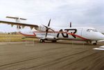 F-WWEZ @ EGLF - F-WWEZ 1987 ATR72 ATR FAB - by PhilR