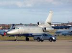 PH-STB @ EGLF - PH-STB 2002 Dassault Falcon 900C Farnborough - by PhilR