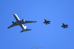 MM62227 @ KPSM - IAM1431 inbound on the overhead with 2 F-35A's - by Topgunphotography