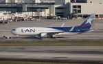 LV-CFV @ KMIA - LAN Argentina 767-300 zx - by Florida Metal