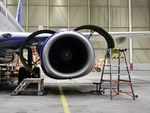 N39418 @ KSFO - CFM56 engine. SFO 2023. - by Clayton Eddy