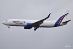 EC-NXV @ EBBR - Final approach to Brussels Airport. - by Jef Pets