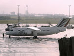 EI-CSL @ EIDW - EI-CSL 1987 BAe 146-200 Air France DUB - by PhilR