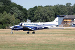 M-LLMW @ EGLF - M-LLMW 2016 Beech B300 King Air 350 Farnborough - by PhilR