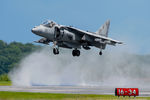 164126 @ KBGM - Harrier Demo about to touch down - by Topgunphotography