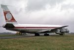 TC-JBD @ EGHL - TC-JBD 1958 Boeing 707-121B ex THY Lasham - by PhilR