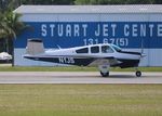 N1JS @ KSUA - Beech 35 zx - by Florida Metal