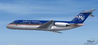 N3301L - Operated by Midwest Express mid-80s - by Online