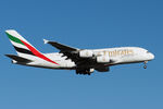 A6-EEH @ YPPH - Airbus A380-861 cn 119. Emirates A6-EEH final rwy 21 YPPH 10 December 2022 - by kurtfinger