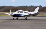 G-BFNK @ EGFH - Visiting aircraft operated by Parachuting Aircraft Ltd. - by Roger Winser