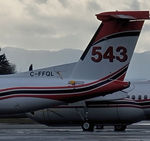 C-FFQL @ CYXX - Waiting for the fire season. - by Guy Pambrun