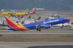 N8786Q @ KATL - Southwest B738 lifting-off ATL - by FerryPNL