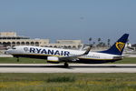 EI-EGD @ LMML - B737-800 EI-EGD Ryanair - by Raymond Zammit