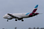 D-ABZL @ EGSH - Landing at Norwich. - by Graham Reeve