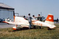 HB-EPB - Rochester Airshow  Kent  UK  July 1970 - by Alan Wightman