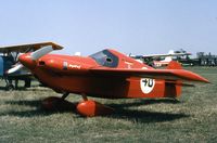 G-AXEA @ EGTO - Rochester Airshow, Kent, United Kingdom.   July 1970 - by Alan Wightman