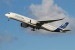 F-WXWB @ LFRB - Airbus A350-941, Take off rwy 25L, Brest-Bretagne airport (LFRB-BES) - by Yves-Q