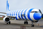 D-AIAF @ EGSH - On Stand After Respray Into The New Condor Livery. - by Josh Knights