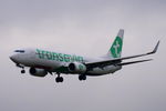 PH-HSA @ EGSH - Landing at Norwich. - by Graham Reeve