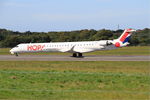 F-HMLH @ LFRB - Bombardier CRJ-1000EL NG, Taxiing rwy 07R, Brest-Bretagne airport (LFRB-BES) - by Yves-Q