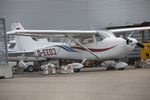 D-EEDJ @ EDDS - On GA ramp Stuttgart - by dave226688