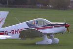 G-BHVF @ EGTH - Landed and parked at Old Warden Airfield, Beds. - by Chris Holtby