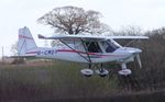 G-CMDY @ EGTH - Landing at Old Warden, Beds. - by Chris Holtby