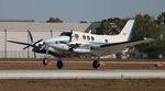 N24YC @ KORL - Beech C90 zx - by Florida Metal