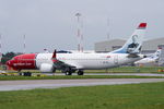 OE-IDE @ EGSH - Under tow at Norwich with engines removed. - by Graham Reeve